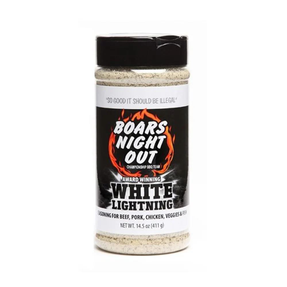 Boars Night Out Double Garlic White Lightning Rub