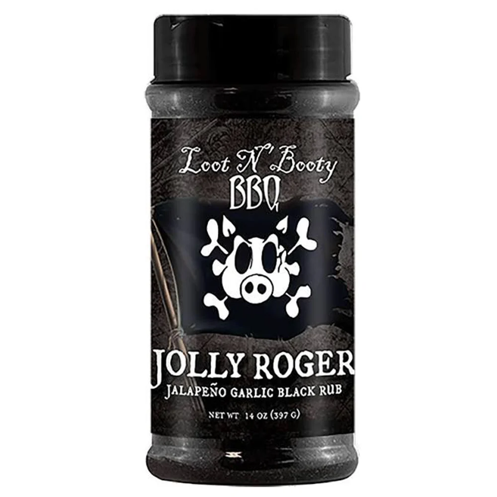 Loot N Booty BBQ Jolly Rogers Jalapeno Garlic Rub